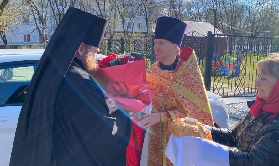 Архиерейское богослужение в Никольском благочинии.