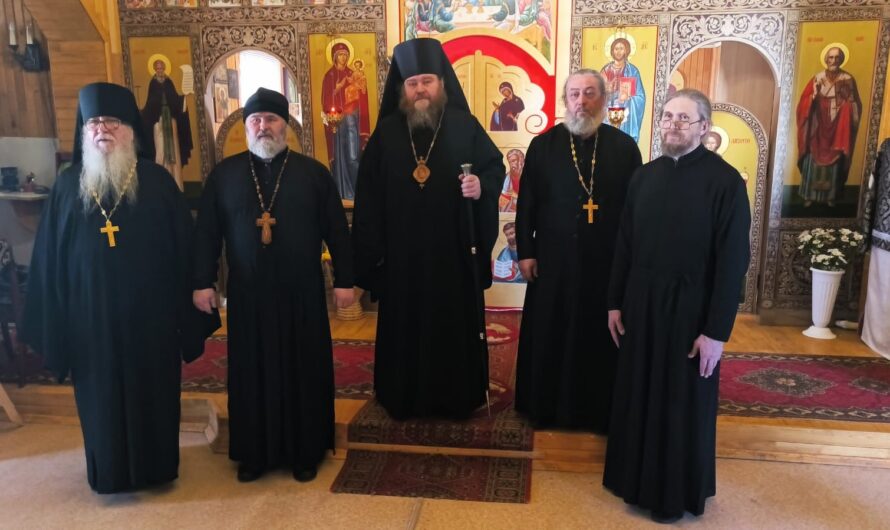Архиерейское богослужение в Никольском храме с. Кочево