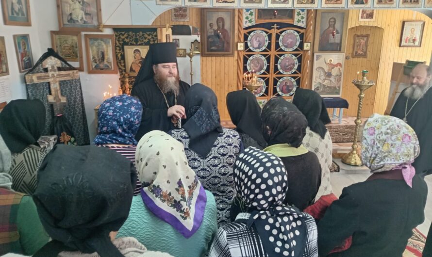 Архиерейское богослужение в храме Покрова Пресвятой Богородицы с. Юсьва