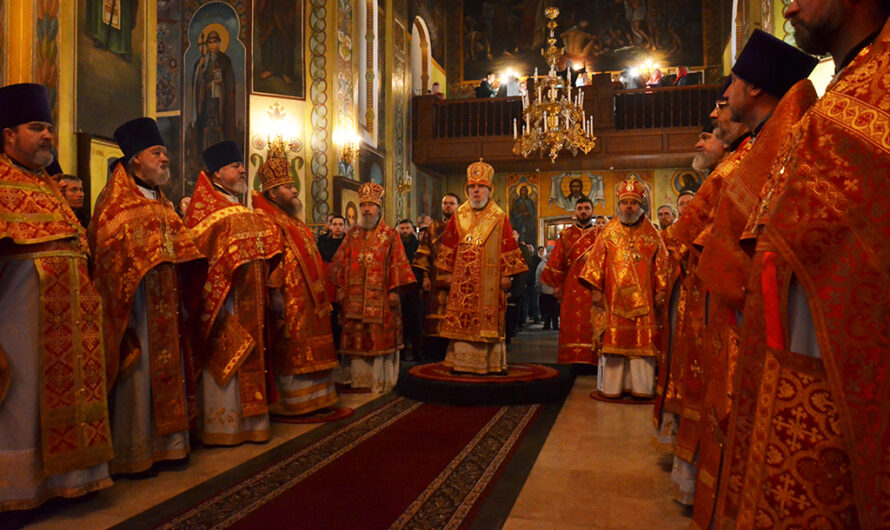 Соборная Божественная литургия в Перми