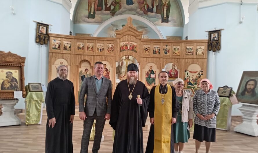 Посещение прихода в Беляевке