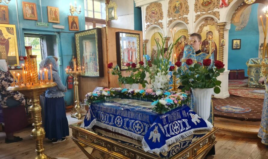 Архиерейское богослужение в канун праздника Успения Пресвятой Богородицы