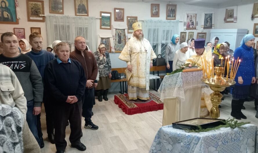 Архиерейское богослужение в Юсьве