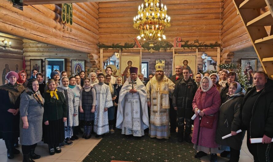 Архиерейское богослужение в Сиве