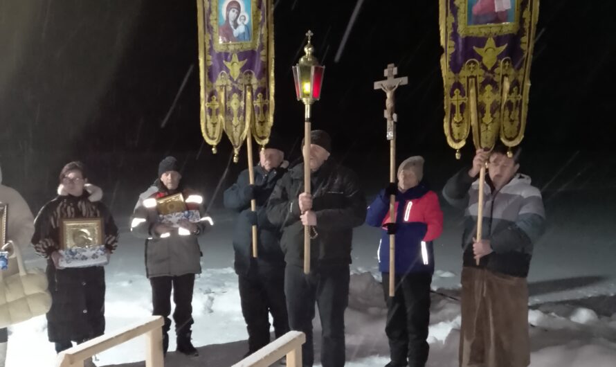 Крещение Господне отметили в Гайнах