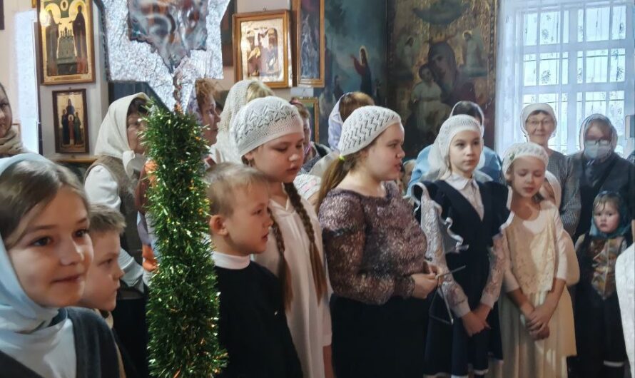 Встреча Рождества Христова в Ильинском