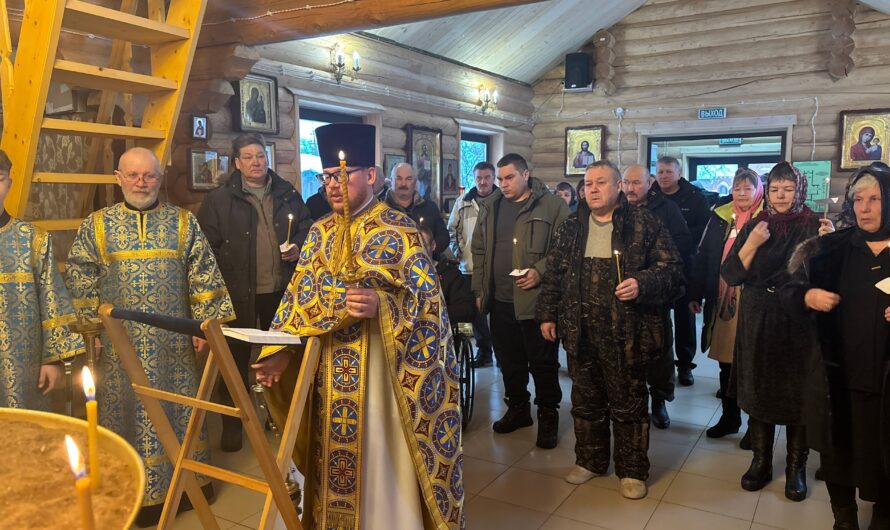 В Сергиевском храме с. Сива прошло заупокойное богослужение по воинам интернационалистам
