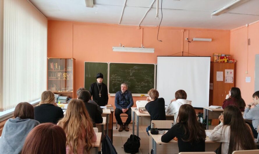 Занятие-беседа в Кудымкарском лесотехническом техникуме