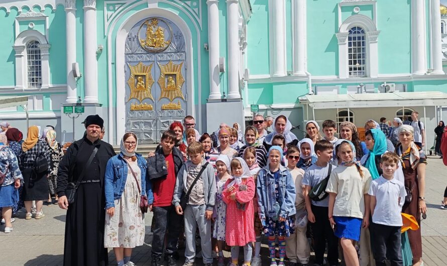Учебный год в воскресной школе храма Рождества Иоанна Предтечи г. Нытва завершился незабываемой поездкой в Дивеево
