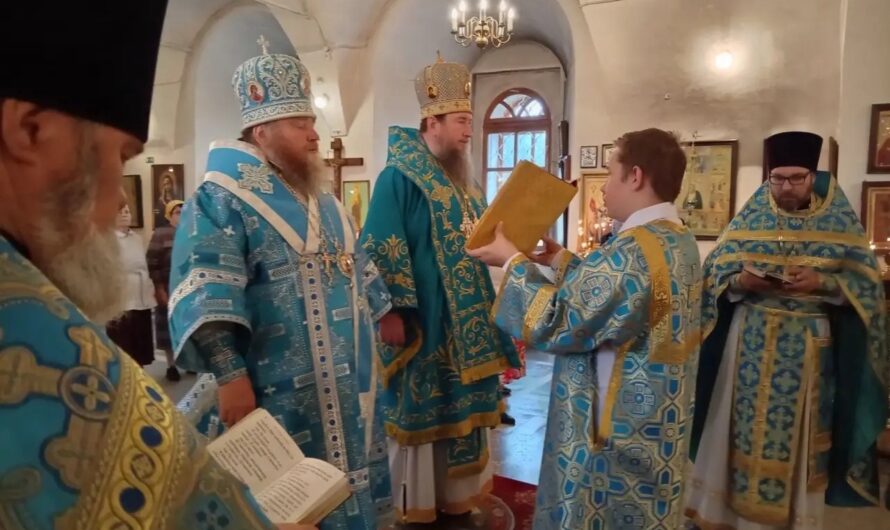 Престольный праздник в храме с. Шерья