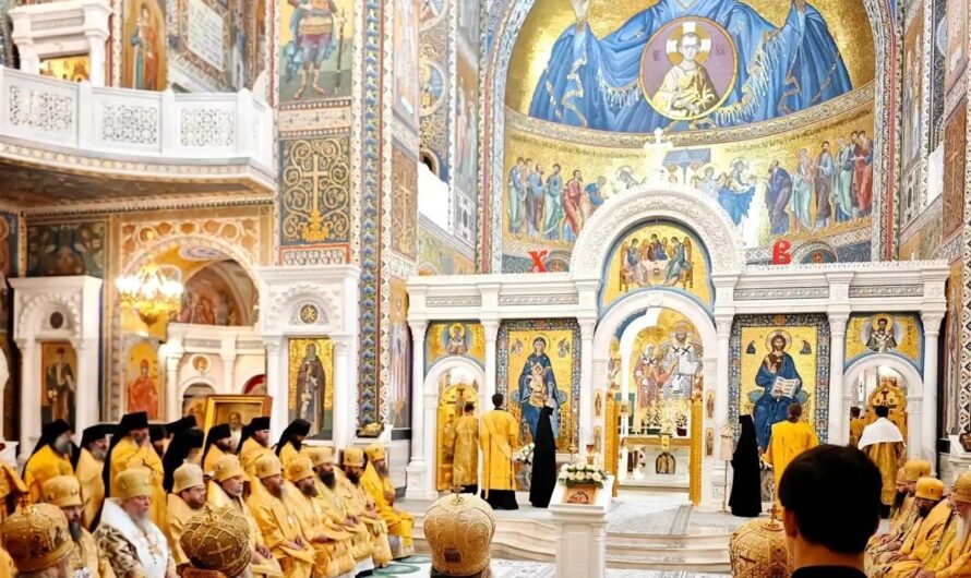 Епископ Кудымкарский и Верещагинский Петр сослужил митрополиту Нижегородскому и Арзамасскому Георгию