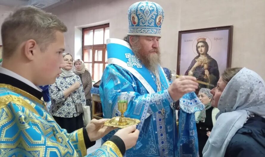 Всенощное бдение в Никольском кафедральном соборе г. Кудымкара
