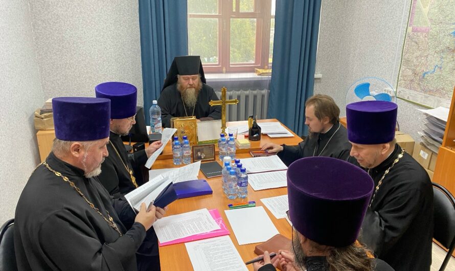 Заседание Епархиального совета Кудымкарской епархии