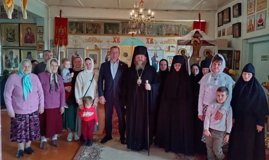 Архиерейское богослужение в Александро-Невском храме г. Оханска