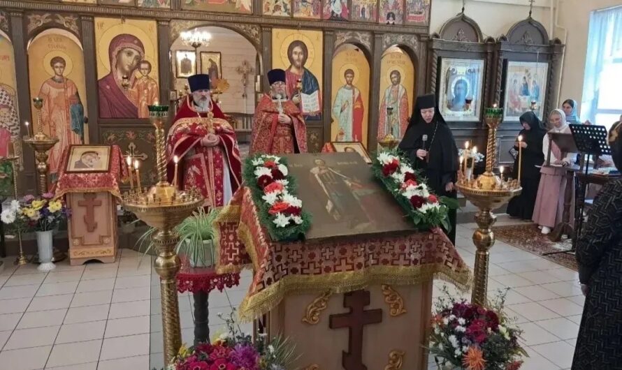 Торжество в Верещагино в день памяти святого благоверного князя Александра Невского