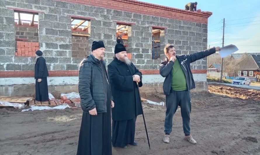 Строительство воскресной школы в г. Нытва продолжается